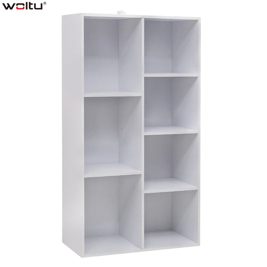 WOLTU 4-Tier Wooden Bookcase Book Display Shelves